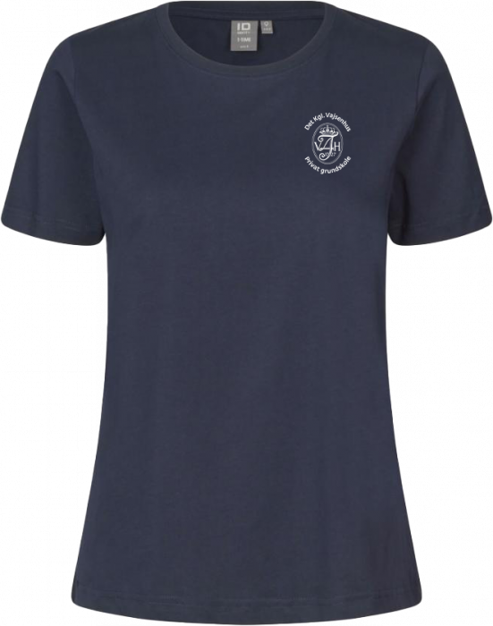 ID - Vajsenhus T-Shirt Dame M. Ryglogo - Navy
