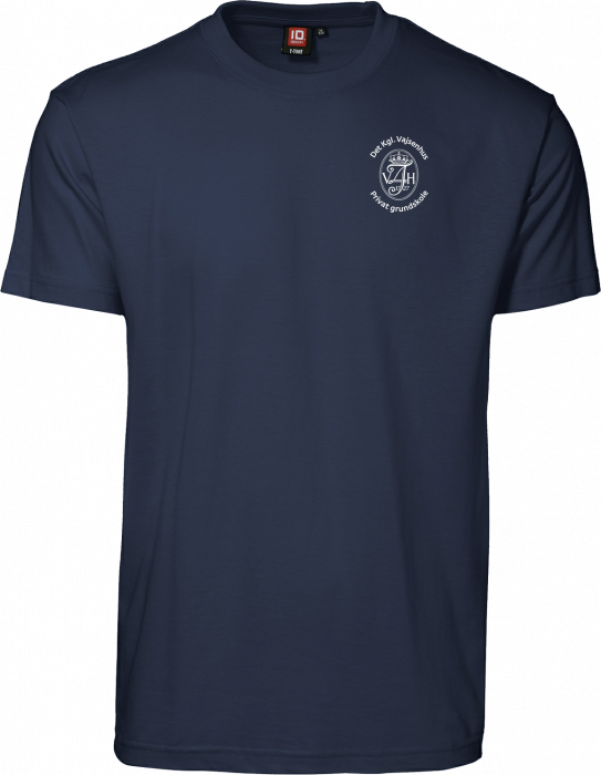 ID - Vajsenhus T-Shirt Børn M. Ryglogo - Navy