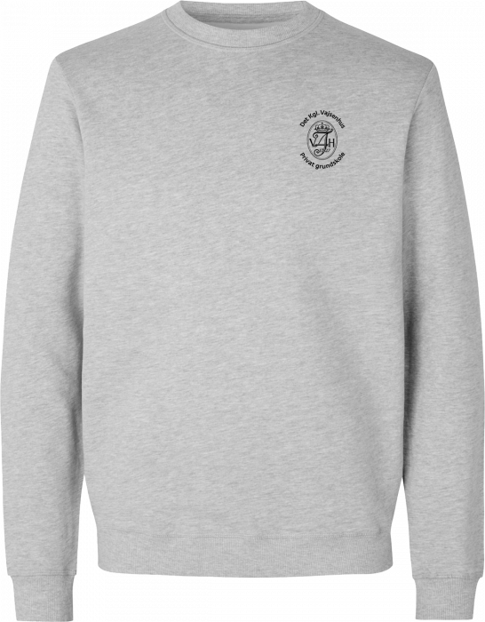 ID - Vajsenhus Organic Sweatshirt Men - Grey Melange